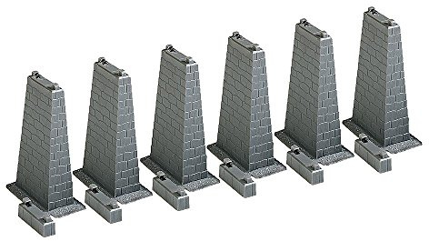 FALLER 120473 - 6 Pfeiler (gleiche Höhe), Einheitsgröße
