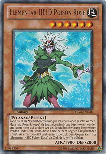 LCGX-DE036 Elementar-HELD Poison Rose