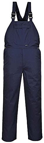 Portwest C875NARXXL Salopette Burnley con bretelle, Blu Navy, XXL