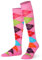 MySocks Hommes Femmes Genou Haute Chaussettes,7 Couleur Rose,36-41