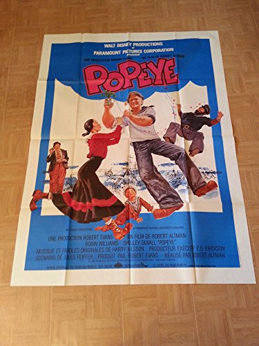 Popeye – 1980 – Robert Altman – 116 x 158 cm zeigt Cinema originelle