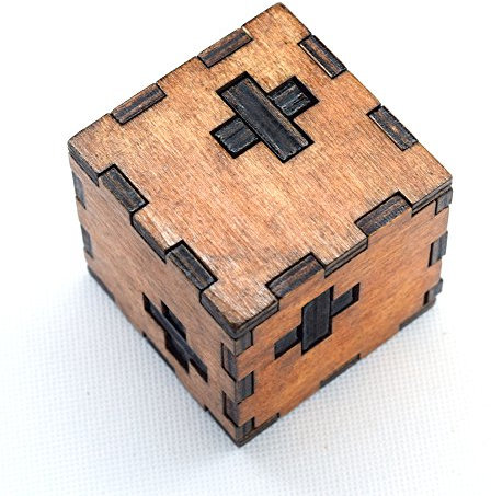 Chonor 3D Puzzle Brainteaser Denkspiel aus Holz #18 - Klassisch Holzspielzeug Knobelspiel Geduldspiel Intelligenz Pädagigisches Gehirntraining Logikspiel - Geschenk für Kinder und Erwachsene