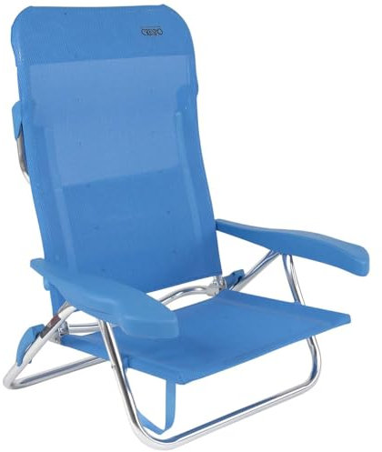 Crespo - Strandstuhl AL/221-M blau