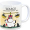 Honeycorns Kaffeebecher mit Sternzeichen Waage Motiv Tasse Kaffeetasse Becher mug Teetasse Büro Einhorngeschenk lustig witzig Einhorntasse Astrologie Tierkreiszeichen Sternbilder Geburtstag Geburt