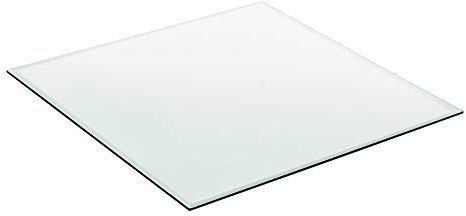 [neu.haus] Tablero de Vidrio para Mesa de Centro para Mesa de Comedor Placa Inferior para Chimenea Vidrio Templado 70 x 70 cm