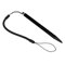 Pokerty Stylet Tactile, Stylet résistif pour écran Tactile de Peinture Stylet pour écran Tactile avec Corde à Ressort pour appareils à écran résistif(Noir)
