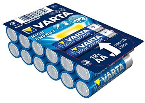 Varta Batterie Longlife Power AA – BigBox 12 pezzi, blu; contenuto della confezione: 12 pezzi