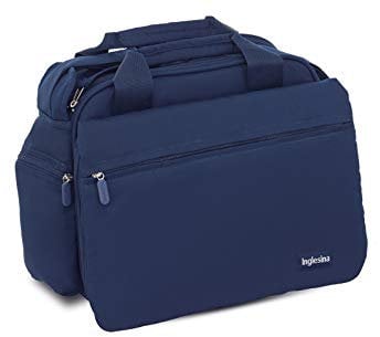 Inglesina My Baby Bag, Blau, Wickeltasche für Neugeborene, Multifunktion, Praktisch und Geräumig, für Mutter und Vater, Thermofach, Organisierte Fächer