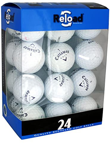 Callaway Supersoft Golfbälle, hochwertig, vorbesitzt, 24 Stück