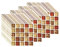FBBULES 40PCS Mosaik Fliesenaufkleber für Küche und Bad, PVC Fliesensticker Mosaikfliesen Selbstklebend Fliesen Aufkleber Fliesenfolie wasserdichte Klebefolie (10 x 10 cm / 4 x 4 Zoll)