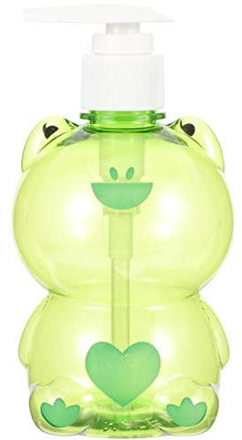 Cabilock Cartoon Frosch Seifenspender 250ml Badezimmer Lotion Flasche Presse Pumpe Flasche Shampoo Spender Pumpe