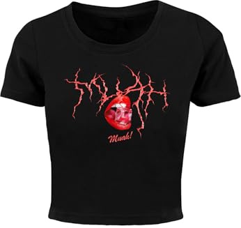 Miss Tee Damen Muah Cropped Tee