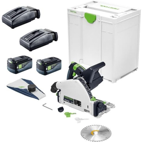 Festool Tauchsäge TSC 55 KEB-Basic inkl. 2x Akku BP 18 Li 5,0ASI EU 2x Ladegerät