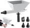 Electric Mortar Grout Gun Kit, Metel Caulking Tool Kit, Mortar Grouting Tool for Pointing, Portable Sprayer Applicator, Cement Caulking Gun with 4 Nozzles, for Bricks Walls, Without Electric Drill