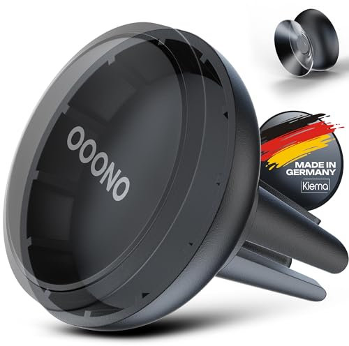 KIEMA® Magnetische Ooono Halterung für Lüftungsschlitze, Ooono 1 Halterung passend für das Ooono co-Driver no1