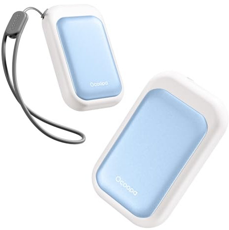 OCOOPA Magnetic Rechargeable Hand Warmers 2 Pack, Safe UL Certified, Ergonomic Electric Hand Warmer, Pocket Size Heater, Compact in Gloves, Tech Gifts for Raynauds, Golf, Hunting, Camping, UT4 Young
