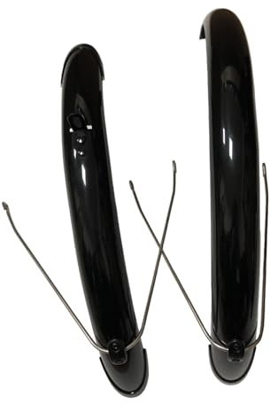LOVIVER Faltrad-Schutzbleche, vorne und hinten, 20 Zoll, für Teenager-Fahrräder, Radschutz, Ersatzteile, Schwarze Fahrrad-Schutzbleche, Fahrrad-Schmutzfänger, Style A