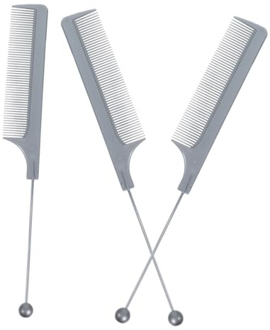 HAPINARY Pettini A Coda Di Topo Per Parrucchieri Pettine Per Cotonare I Chioma Pettine Per Tagliare I Chioma Per Parrucchieri Professionali