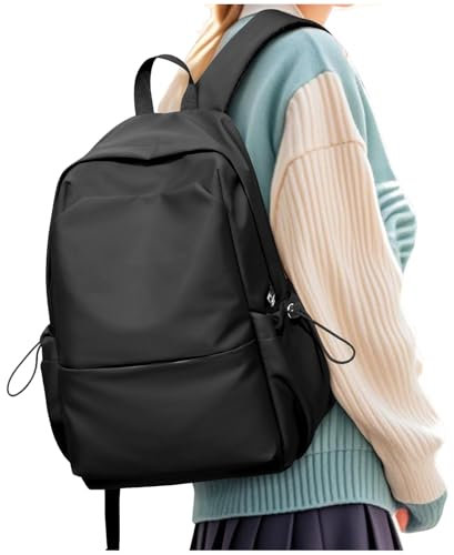 SZLX Casual Daypacks Jungen Mädchen Leichter Schulrucksack Teenager Große Kapazität Wasserdichter Outdoor-Reiserucksack für Sport High School Middle Bookbag Laptop Rucksack 14 Zoll für Damen Lila