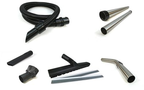 Juego de accesorios Kallefornia K669E Kit compuesto de manguera + tubo + juego de boquillas adecuado para Kärcher NT 70/3 Me Tc