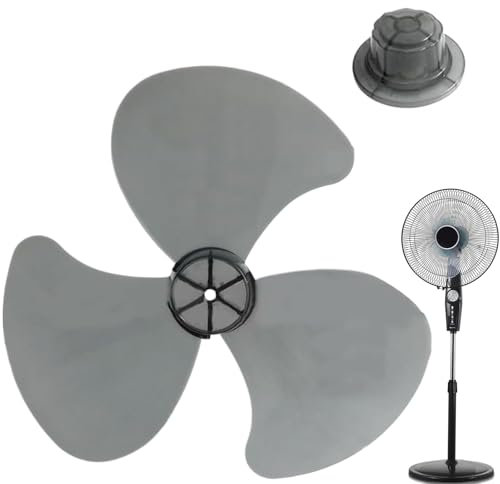 Lunaobrik Hélice de Ventilateur | Pales de Ventilateur 3 Pales Pièces de Rechange - Accessoires Pièces pour Maison Ventilateur Intérieur Plafond Chambre Sur Pied D'appoint Domestique