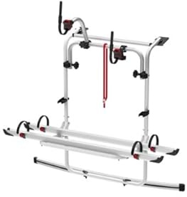 Fiamma Fahrradträger Carry-Bike für VW Caddy, Silber, Aluminium, 59x128x113 cm, 11,7 kg, 60 kg Belastung, Heckmontage
