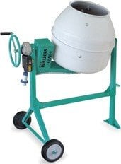 Imer - Betoniera con motore elettrico e bicchiere in acciaio - Syntesi S140