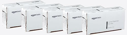 Amazon Basics Jumbo Size Office Paper Clips, Non-Skid, Silver, 1000 Count, 10 Packs of 100, A7072557