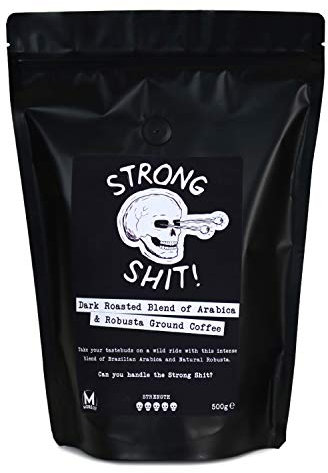 Dark Roasted Blend of Arabica and Robusta Ground Coffee - 500g