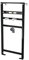 AlcaDrain A107/1120 Montagerahmen für Urinal mit Druckspüler | Vorwand Montagegestell Einbauhöhe 112 cm