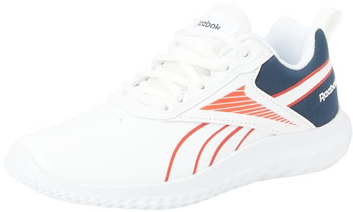 Reebok Rush Runner 5 Syn, Zapatillas, Ftwwht Vecred Nghblk, 30 EU