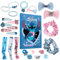 Disney Stitch Adventskalender 2025 Mädchen Süßer Weihnachtskalender Countdown Kalender mit 24 Überraschungen Haarschmuck Kinder Geschenk Idee (Blau)