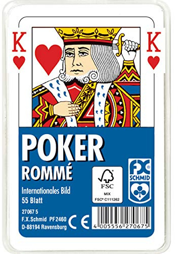 Ravensburger Spielkarten 27067 - Poker, Intern. Bild Mehrfarbig