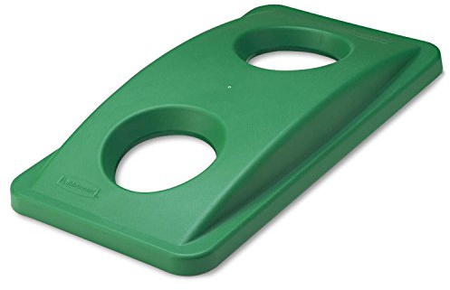 Rubbermaid Slim Jim Lid for Bottle Recycling System Green Ref 2692-88-GRN