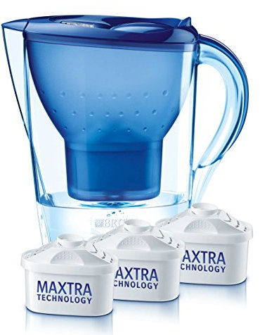 Brita 045 364 Set Caraffa Marella Cool, colore: Blu