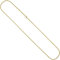 Jobo Damen Schlangenkette 585 Gelbgold 1,4 mm 38 cm Gold Kette Halskette Goldkette