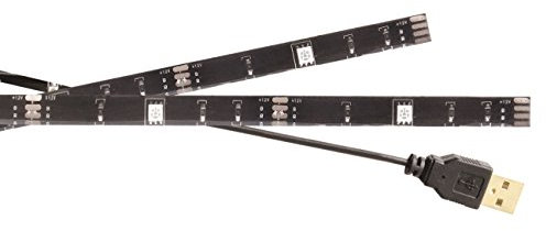 König KNM ML2RGB USB TV Mood Lighting LED Strip 50 cm RGB with Remote Control