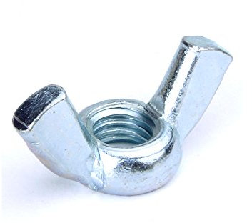 Size M5 BZP Wing Nut Fixing - Pack 100