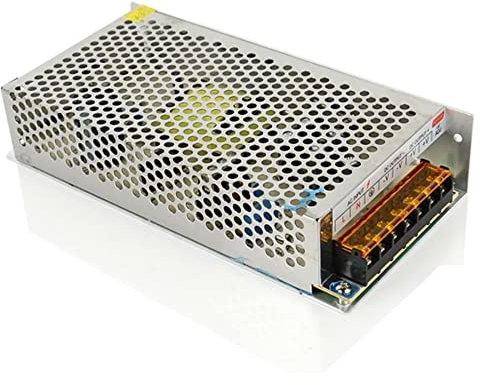 Transformador 12v DC 10A 120w Profesional Alimentador para Tiras Led Fuente de Alimentación Regulable 220v -> 12v (12v 10A 120w Profesional)