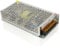 Ahorraluz Transformator DC Professioneller Netzteil für LED-Streifen dimmbar 220 V (12 V 10 A 120 W Profi), metallic