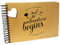 A5 A4 So Adventure Begins, Scrapbook, Card Pages, Photo Album, Memory Book, Landscape (A5 (White Pages))