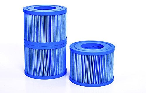 N NETSPA - SP-N1408778 - Lot de 3 Cartouches de Filtration pour Spa Gonflable - pour Purifier et Maintenir la Qualité de l'Eau du Spa - Compatible avec Tous les Spas N NETSPAs Sauf Vita Premium -
