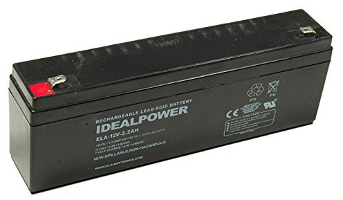Electron Batterie au plomb rechargeable 12 V 2,3 A 2,3 Ah pour sirènes et anti-vol
