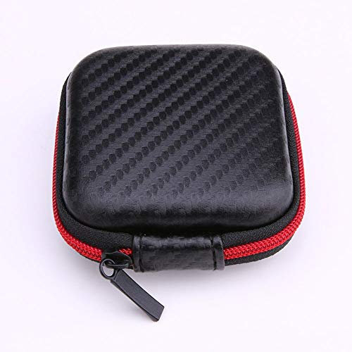 Ogquaton Waterproof Carrying Hard Case Box Portable Storage Bag Travel Carrying Pouch for Bluetooth Wireless Headphones, Earbuds, Earphones, Charger, USB Cable, USB Flash Driver M Durable and Useful