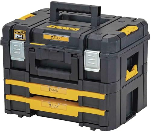 DeWalt TSTAK V2 Stackable Combo Tool Box
