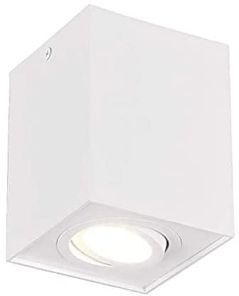 Trio Leuchten Deckenleuchte Biscuit 613000131, Metall Weiß matt, exkl. 1x GU10