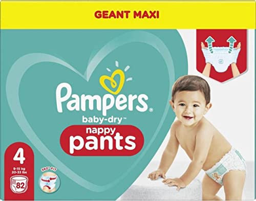 Pampers (Alte Version), Windelhosen, Große 4-82 Stücke