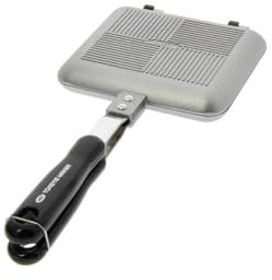 NGT Toastie Maker Gun Metal Toaster Camping Karpfenangeln