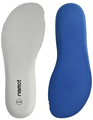 riemot Solette Memory Foam Uomo Donna, Soletta Scarpe per Clogs e Zoccoli, Solette Sportive per Assorbimento Degli Urti e Ammortizzazione, Beige 41 EU