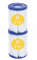 QIOO 58094 filterkartuschen Pool größe 2,Poolfilter Typ 2 für 58386 Filterpumpe, Gr. 2 Kartuschen für 530/800 gal/h Filter (2)